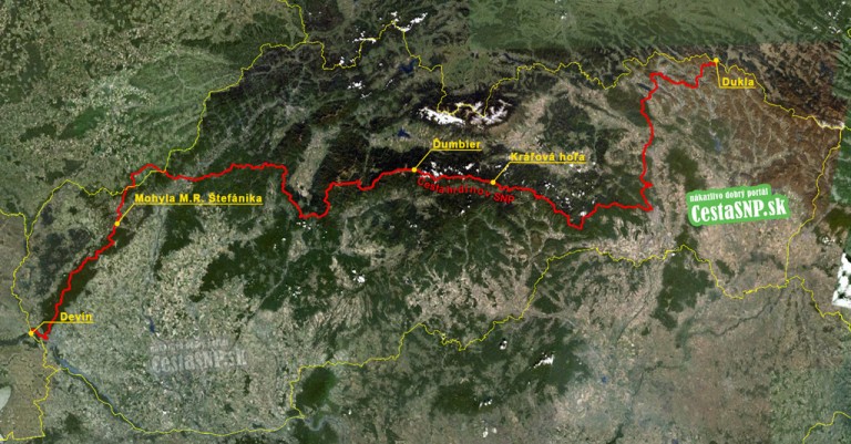 Cesta hrdinov SNP najdlhšia pešia trasa na Slovensku je zážitok na